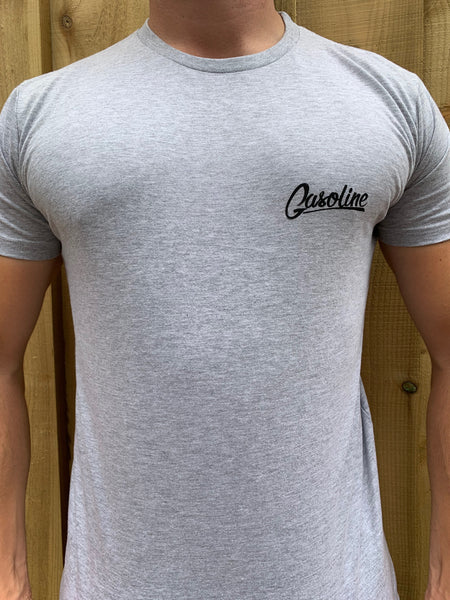 Light Oxford Small Gasoline Logo - gasolineclothingcompany